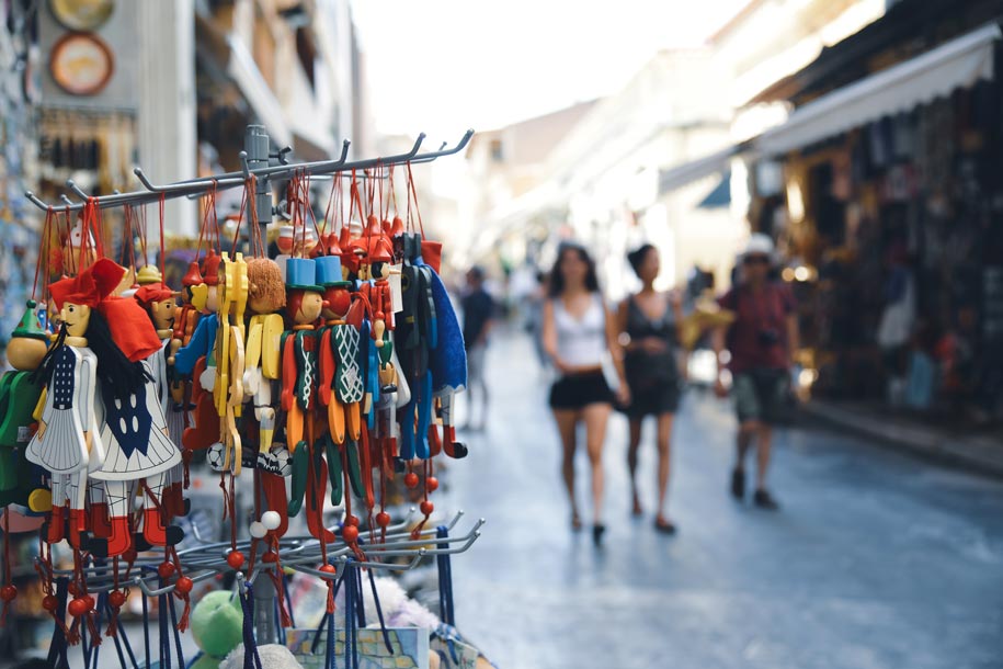 Shops in Monastiraki